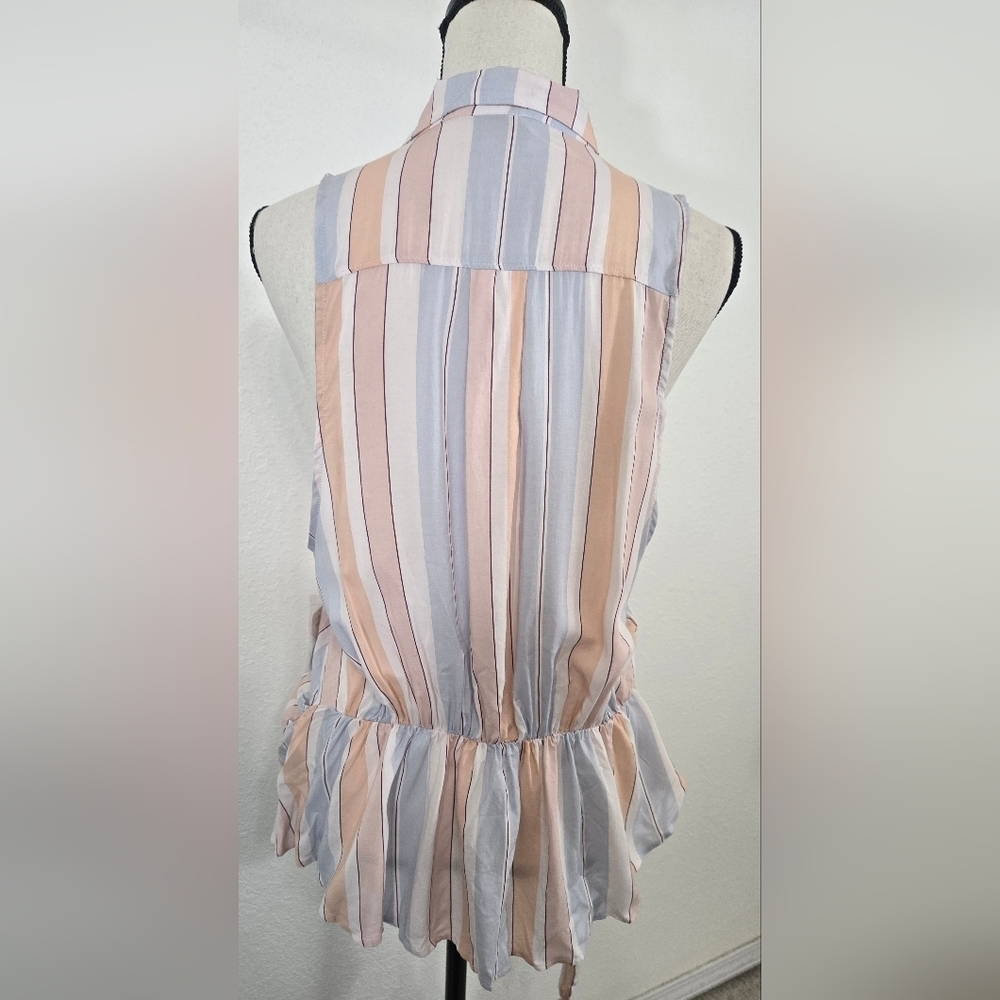 *NWT* FREE PEOPLE Ivory Combo Mackenzie Wrap Boho Fairycore Hipster, size M - Picture 6 of 9